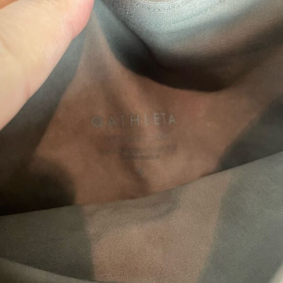 ATHLETA Elation Watercolor Stripe 7/8 Tight Legging Small - Picture 9 of 11